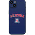 University of Arizona Primary Logo Blue iPhone 14 Plus Skin
